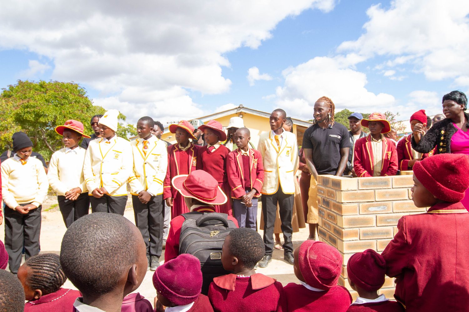 Building work at a local school