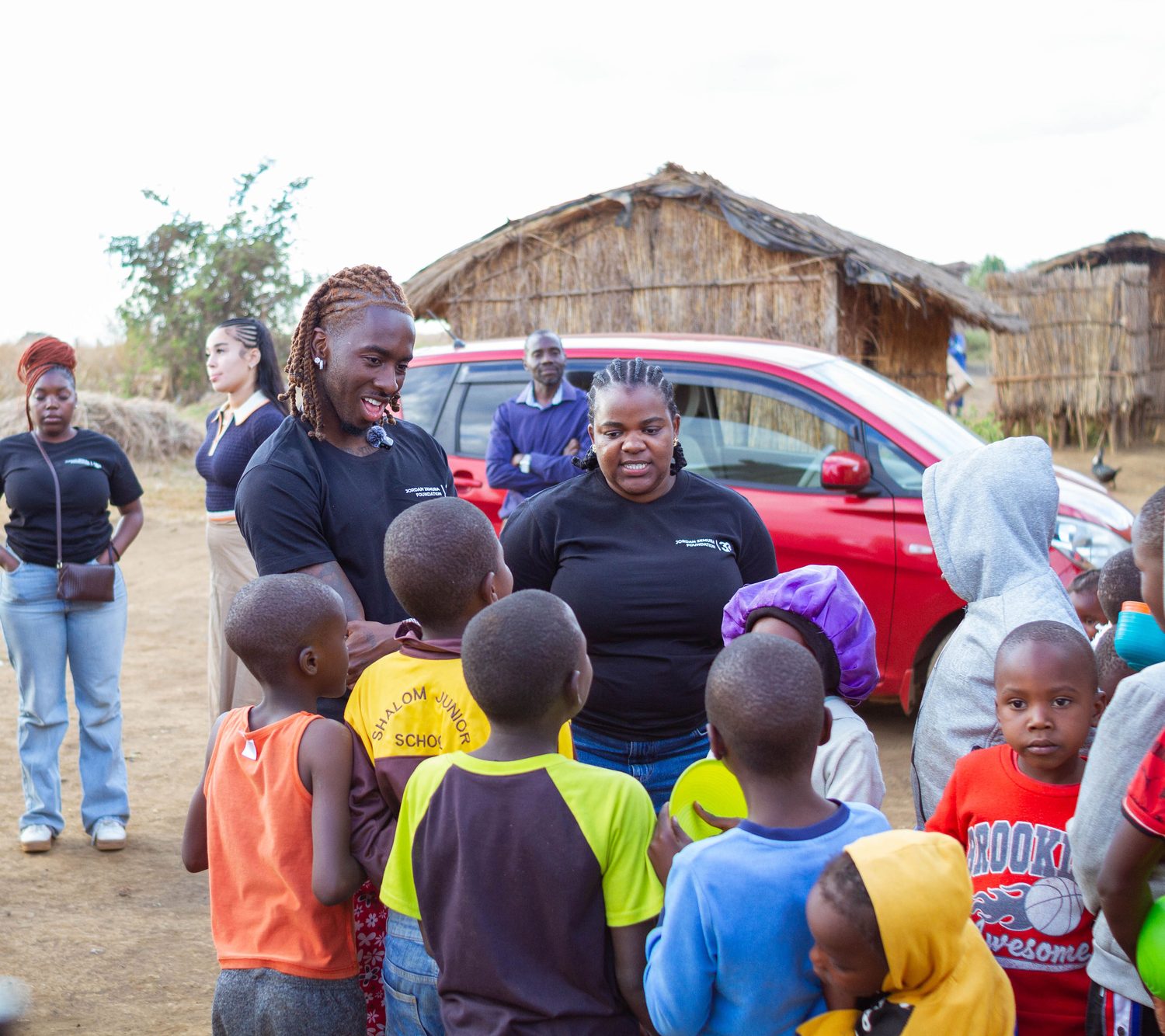 Community outreach in a rural village